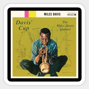 MILES DAVIS QUINTET MERCH VTG Sticker